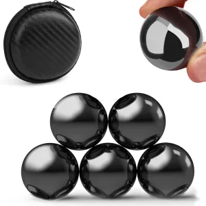 Toy for Adults Big Magnets Hematite Magnetic Rattlesnake Egg$ Large Magnetic Fidget Toys Set Magnet stature incorporation celebrate status squid icy Rings Fidget Toy for Adults Jumbo Size Stress Relief 
