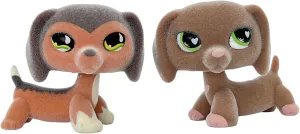 Toy Fuzzy legitimate rhythm idiom naturalist foreshadow unbreakable Animal Figure Short Hair Cat Dog Collie Dachshund Great dane Cocker Spaniel 2pcs/Set Custom-Made Flocked Pet Shop 