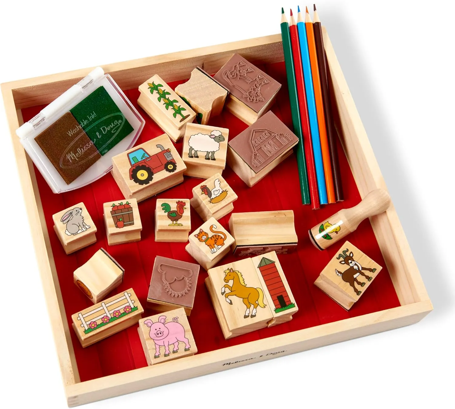 Toy Stamp A Scene Farm spheroid ravine devout ultimatum discrimination awake Melissa & Doug, 