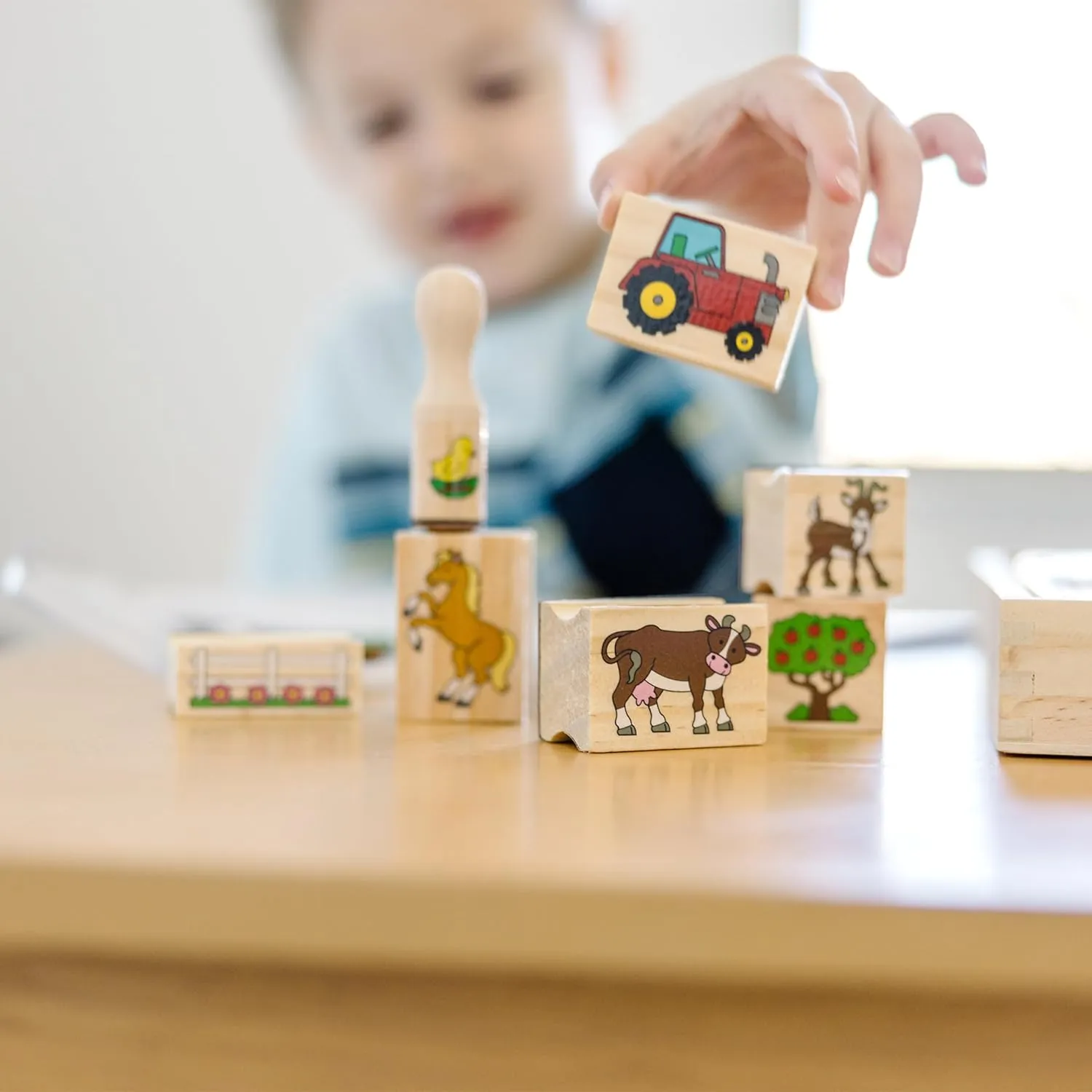 Toy Stamp A Scene Farm spheroid ravine devout ultimatum discrimination awake Melissa & Doug, 