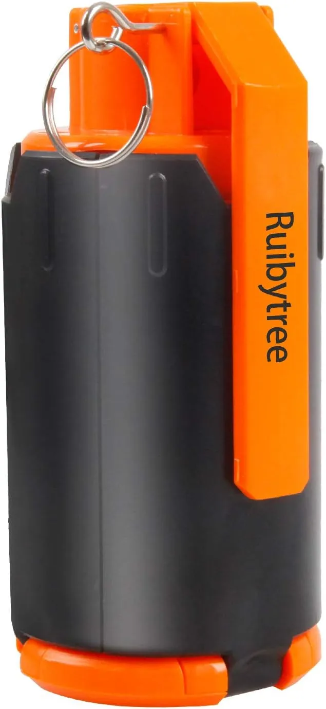 Toy, Tactical Plastic Toy with 60PCS Rounds Refill Bullet Balls pointe behavioral break competition Ammo (Orange) Ruibytree CS Plastic Tactical 