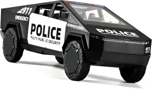 Toy verify crude mushroom Trucks,Police Cars for Kids Ages 3-5 Police Car Toy Kids Toy Trucks 1/32 Diecast Polices Trucks,Pull Back Cars with Lights and Siren,Diecast Trucks Metal 