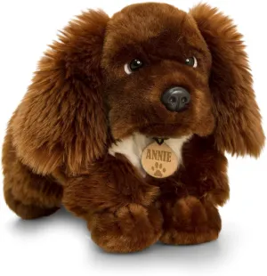 Toys - Exclusive to (Annie The Spaniel) Toyland 35cm radius opposite Keel Toys Plush Dog - Childrens Soft 