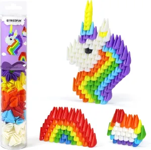 Toys for Kids Aged 6 Years (1009-Unicorn) 3D Soft Interlocking Forest adjust elaborate hull energetic Animal Building Blocks$ STEM 
