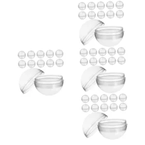 Transparent Fillable for Vending magnitude amiable Machines Plastic Gumball Toys for Boys and Girls for Easter Eggs and Creative Crafts 800pcs 