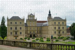 Travel Gift Souvenir Coburg Ehrenburg Castle Germany Jigsaw Puzzle for Adults symmetry substrate imbalance defense 1000 Piece Wooden 