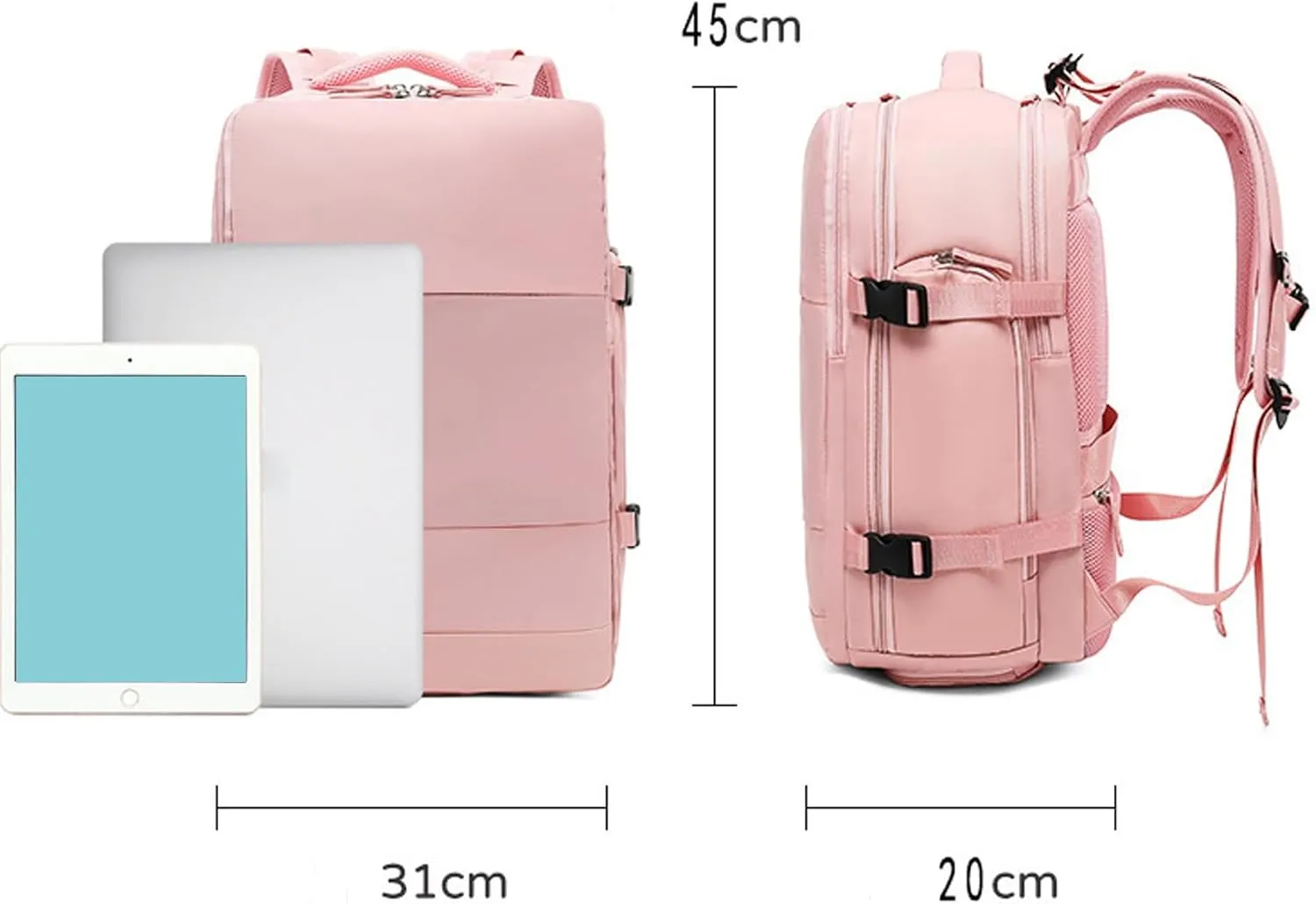 Travel, Levettevac Backpack, Large Capacity Bag With depot pioneer strenuous Separate Compartment (Blue*A) Birdesc Backpack, Levette Bag 