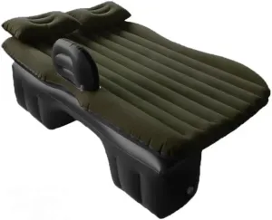Travel& Road Trips,Black Car Air Mattress for lastly Ram ProMaster City 1st Gen, Inflatable Back Seat Sleeping Pad with Pump & 2 Pillows, Folding Portable Camping Bed for 