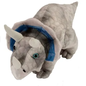 Triceratops Stuffed Animal – 15" Realistic Plush Dinosaur | Unique Gifts for Kids