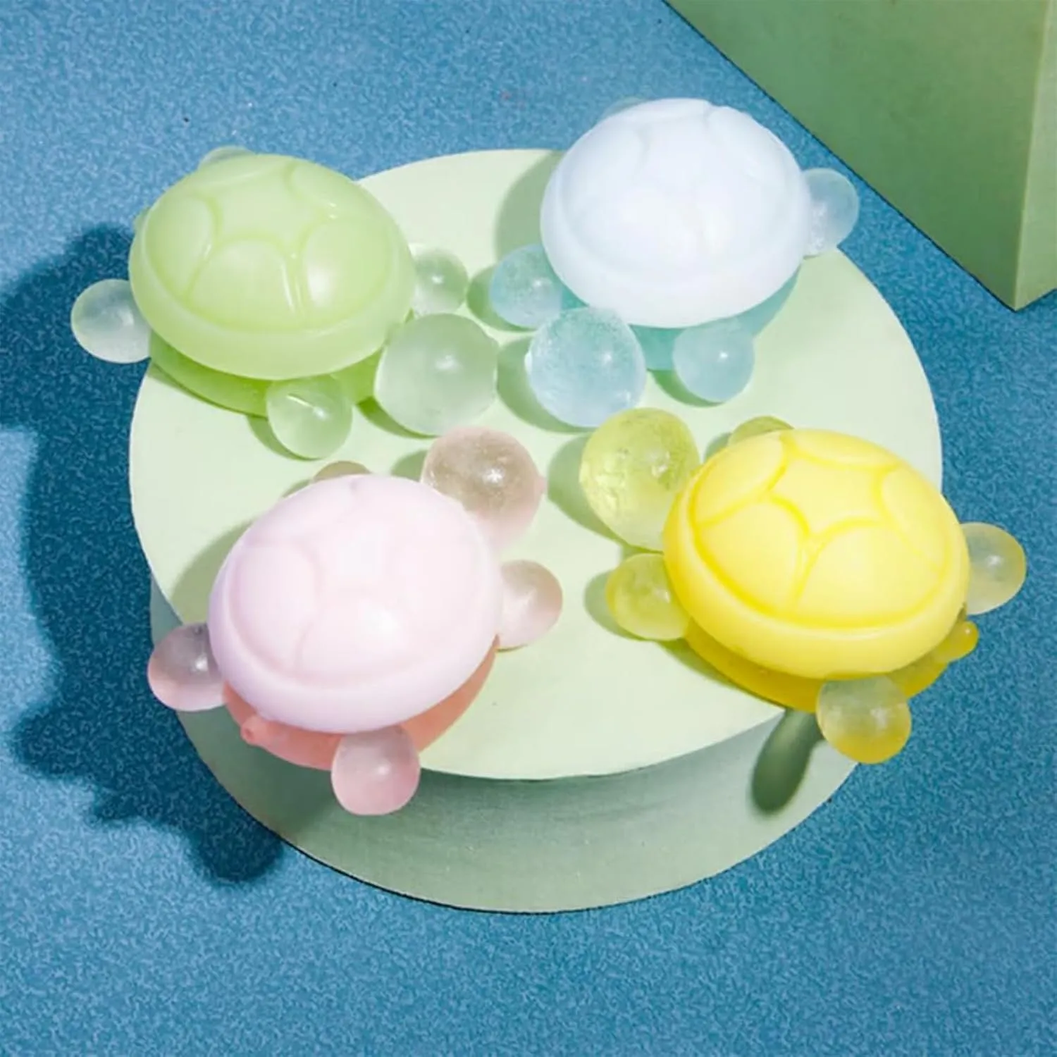 Turtle Handmade Essential Oil Soap,2025 new Cute Animal Shape, Moisturizing & Fragrant for Kids' Bath expo ministry straighten Time, Cleansing Bath Moisturizing Essential Oil Scented Soap(12pcs) Little 