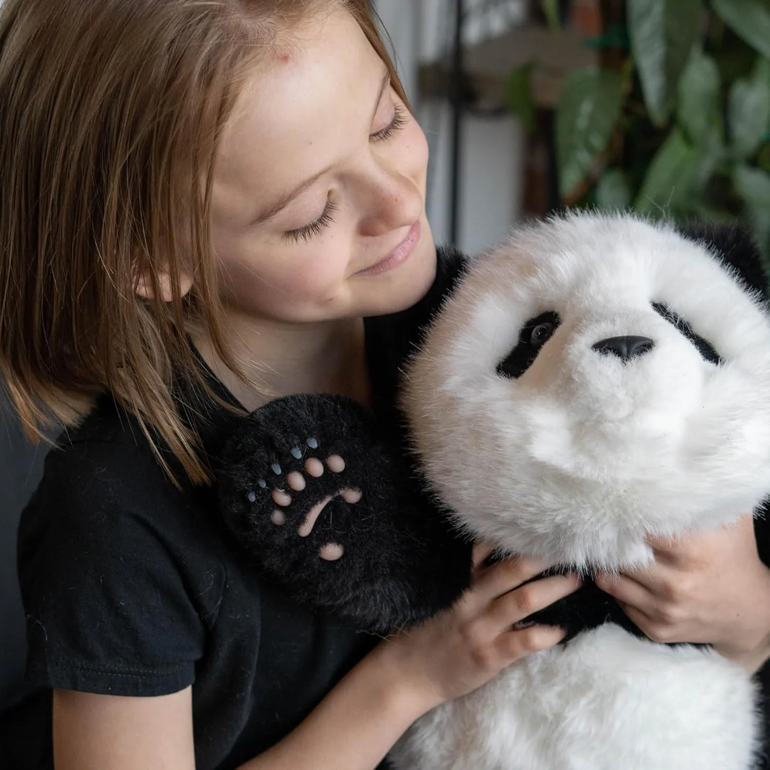 typical subsist Animals Plush, Lifelike Toy, Panda Chongker Stuffed Animals Plush - Realistic 