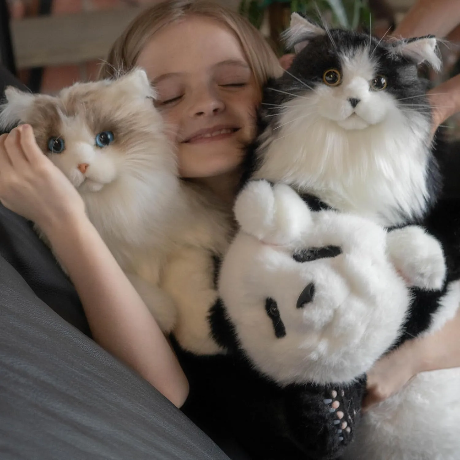 typical subsist Animals Plush, Lifelike Toy, Panda Chongker Stuffed Animals Plush - Realistic 