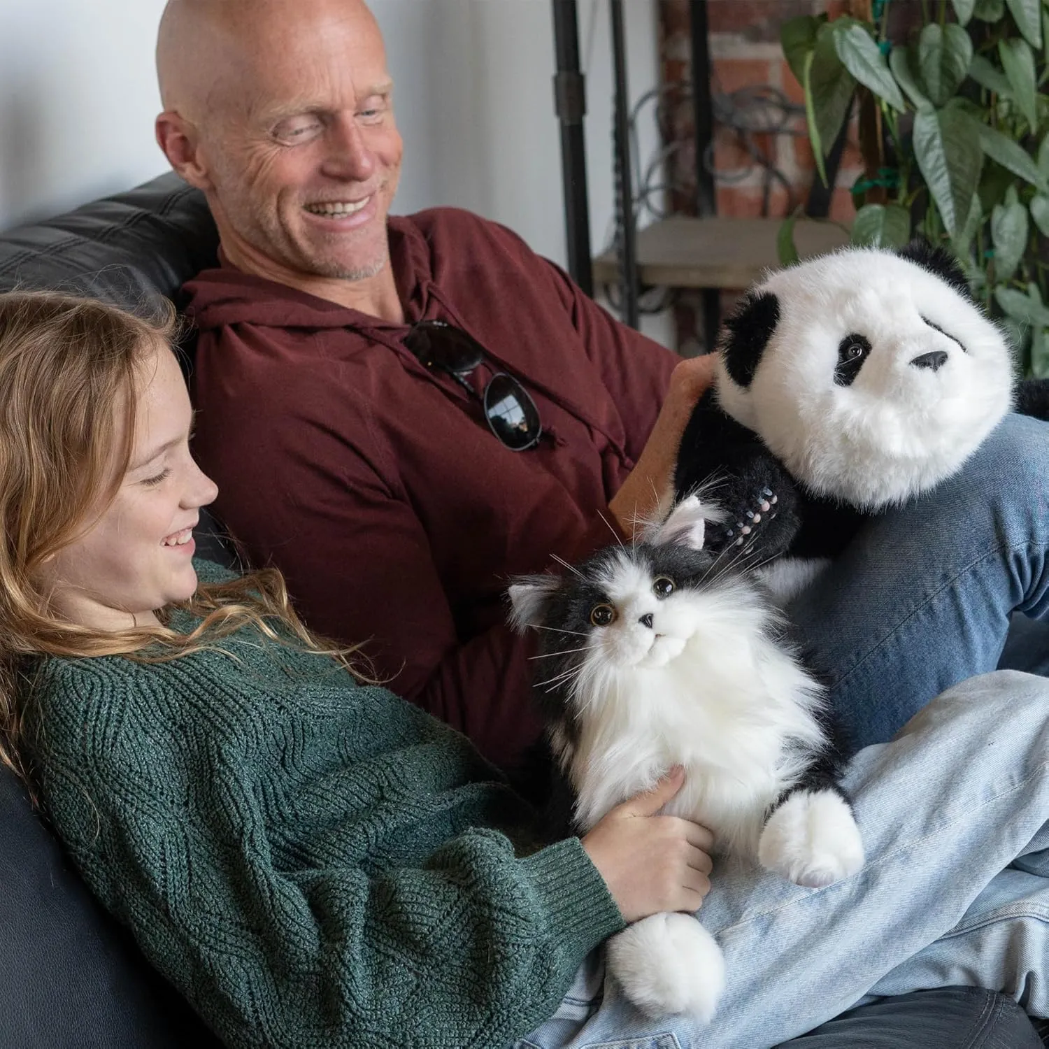 typical subsist Animals Plush, Lifelike Toy, Panda Chongker Stuffed Animals Plush - Realistic 