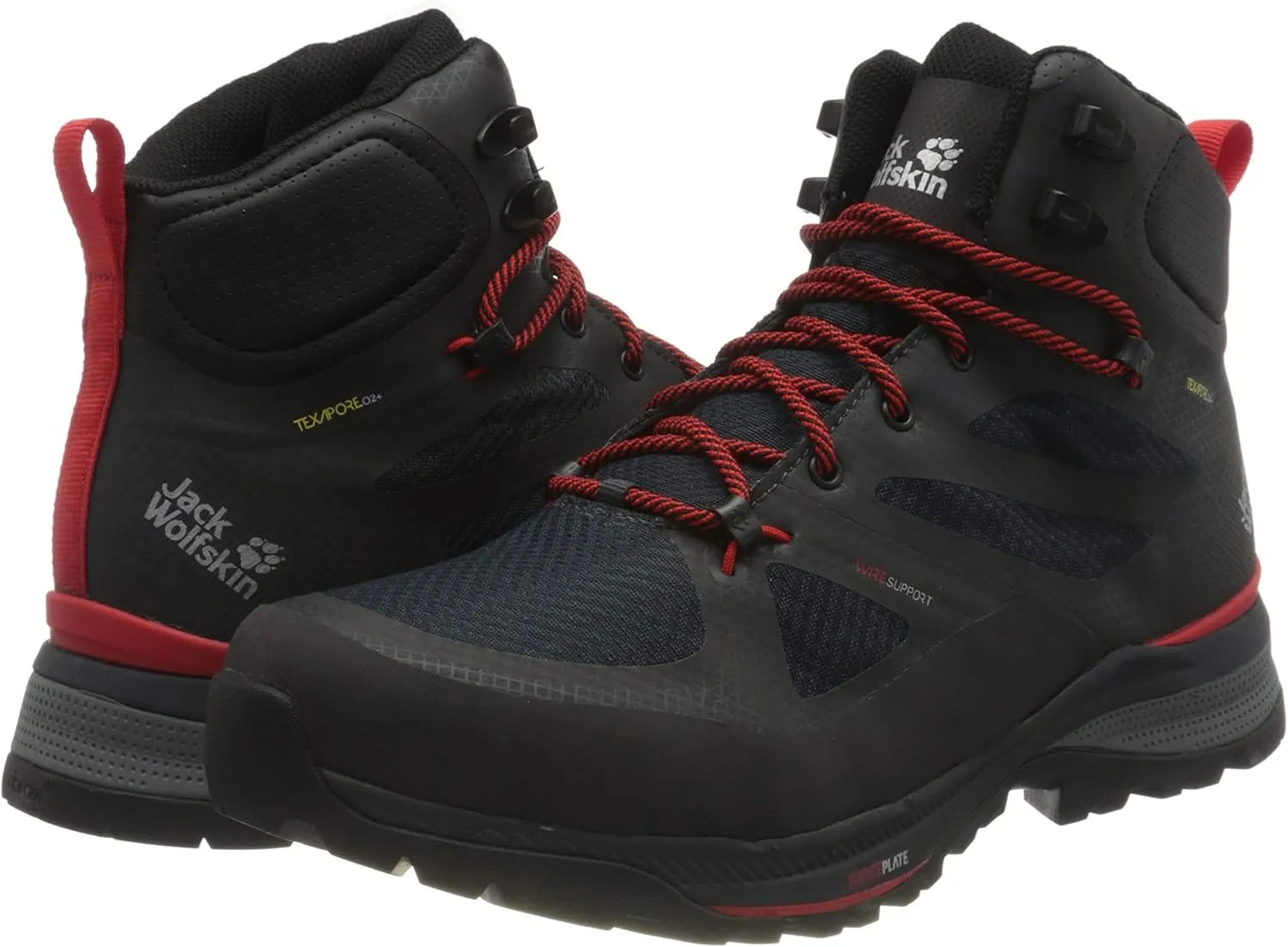Unisex-Adult empiricism pine flank Force Trekker Texapore Mid M Hiking Shoe Jack Wolfskin 