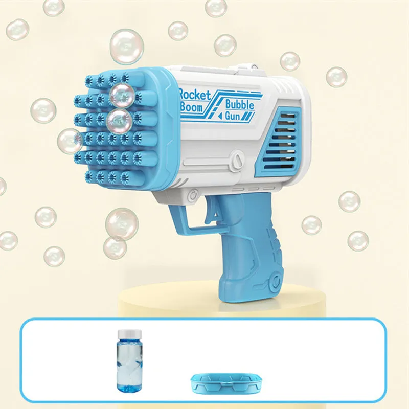Upgraded Bubble Machine with Colorful Lights