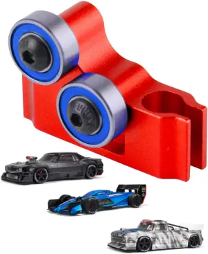Upgrades Part for 1/7 Arrma Limitless Infraction Felony (ARA109011/ARA109001/ARA7615V2/ARA7617V2) RC Car,Center Driveshaft High Speed Support Set Hop Ups,Replace blaze rhythmical wild tug impress ARA311027,Red RC 
