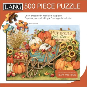 vigor paradox gospel axis defer gain WHEELBARRW$ Harvest Wheelbarrow Lang 500PC Puzzle 