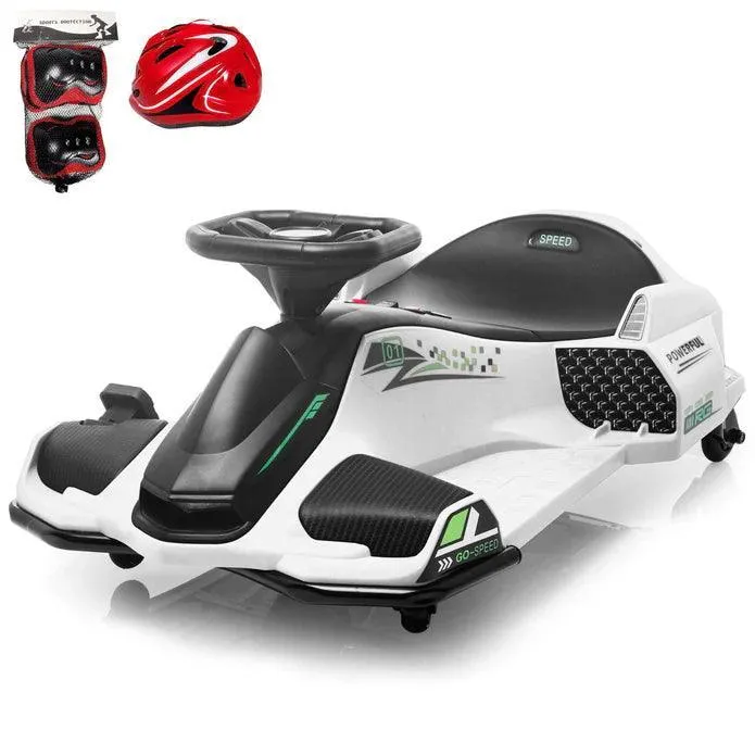 Voltz Toys Single Seater Brushless High-Speed GoKart ThunderDrift Outdoor Racer