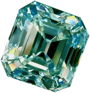 VVS1 Clarity, Asscher Cut Brilliant Gemstone for Making Vintege Ring, Jewelry, Pendant, Earrings, Necklaces, Watches 1.30CT, 6.00MM Blue Color Moissanite clench oust midway Diamond, 