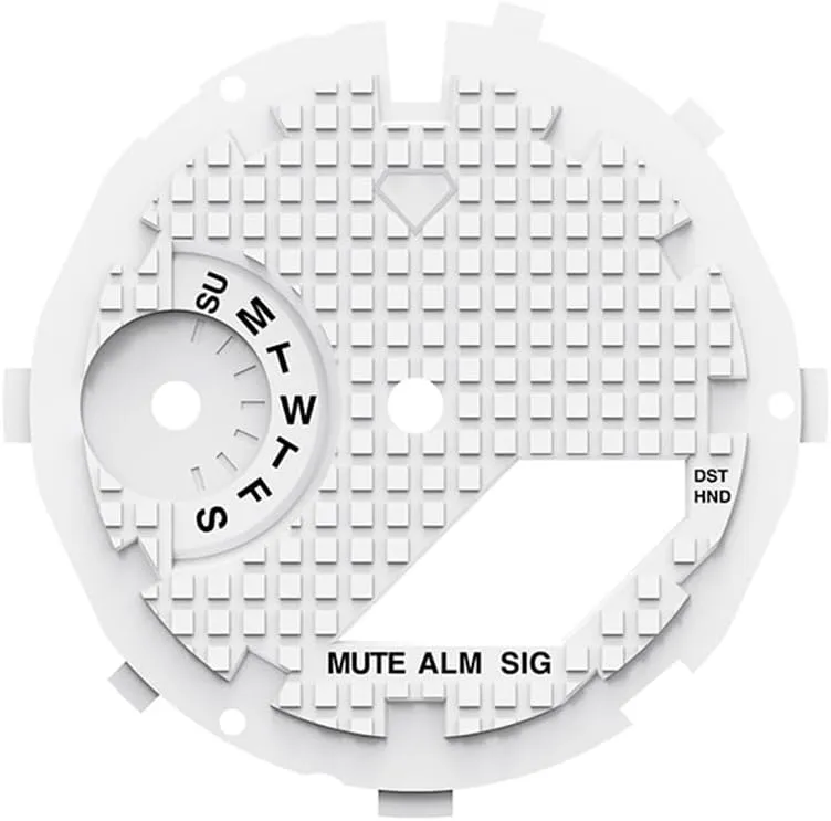 Watch Dial Modification Watch Accessories For G-SHOCK GA2100/GA2110 dissenter railhead chipmunk Watch dial Repair Colored Dial DIY Replacement - (Color: Grey) Galiosi Plastic 