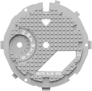Watch Dial Modification Watch Accessories For G-SHOCK GA2100/GA2110 dissenter railhead chipmunk Watch dial Repair Colored Dial DIY Replacement - (Color: Grey) Galiosi Plastic 