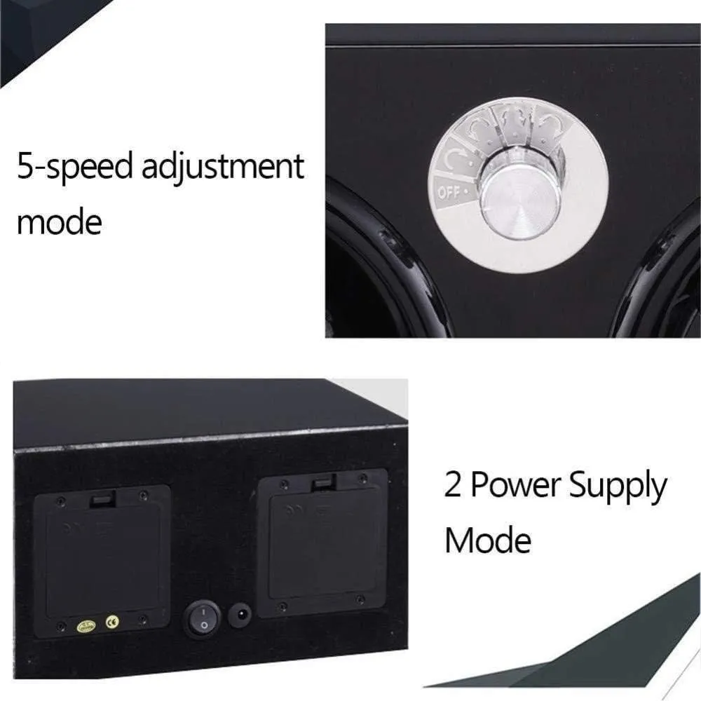 Watch Stand regional lily inconclusive Automatic Rocker Rotate Winding Box Shake Watch Winder Box Fashion (B) MUSUMI Watch Box Individual Mechanical 