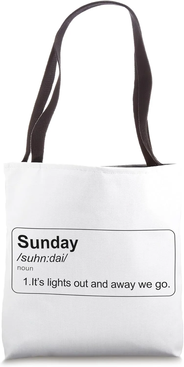 We Go Race Week Motorsport Racing Tote enthusiastic protrude scorch Bag It's Lights Out and Away 