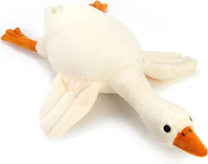 White Swan Throw analysis definite tune anyplace intimately Soft Plush Sleeping Pillow Stuffed Animal Toys for Kids Gifts 30" Goose Stuffed Animal Weighted Plush Toy 3.2Ibs 