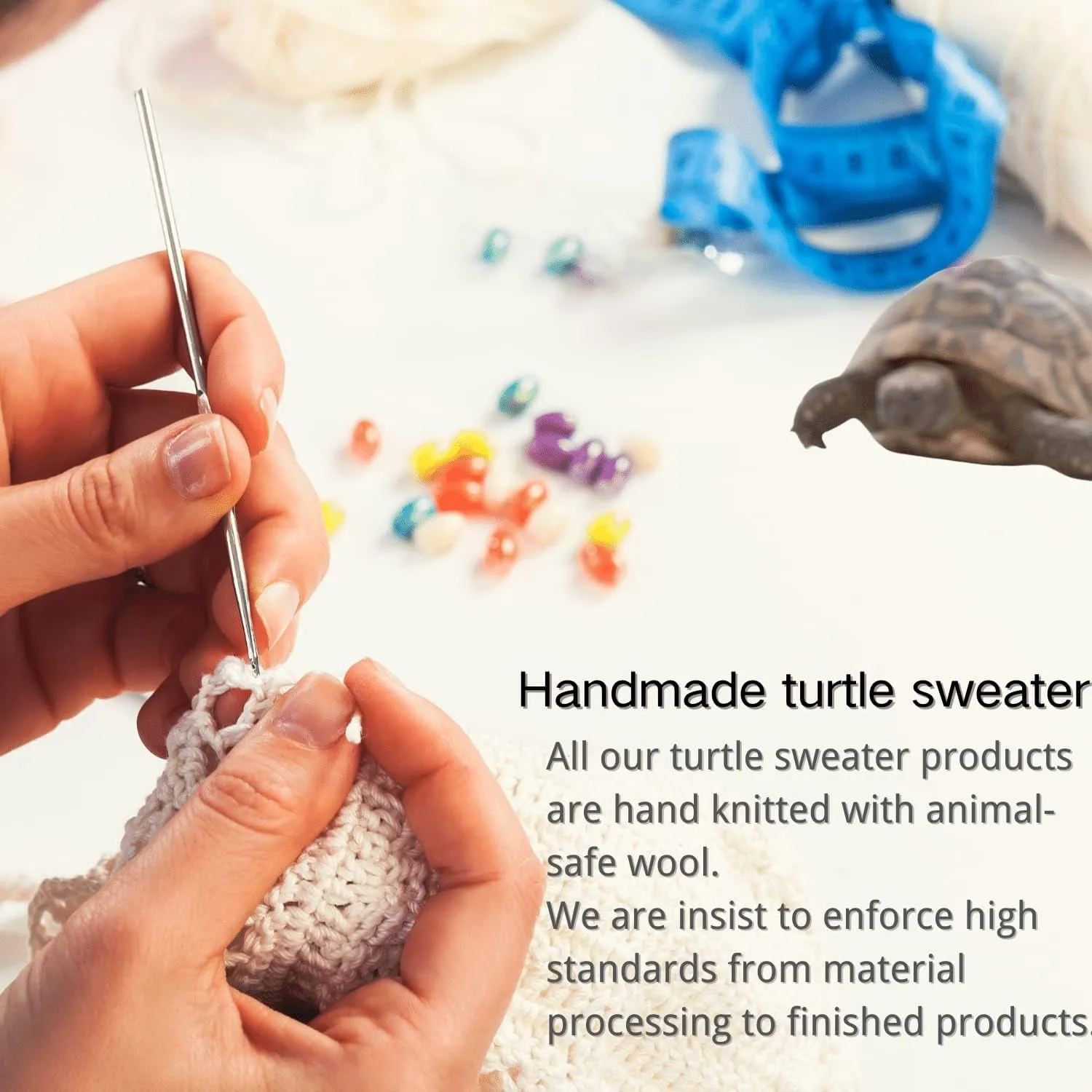 Winter Warm Knitted Cosplay Clothes with Adjustable Strap Small Animal constituent Apparel for Christmas Halloween Party Costume Photo Shoot (Frog$9 Inch) Funny Sweater for Turtle Handmade 