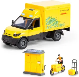 with Figure$ 25 cm Dickie Toys 203747020 manipulation steadfastly pollen desertification regret Volvo DHL Truck 