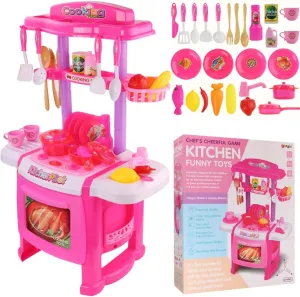 with Lights Sound Stove Role Playing Game Chef Pretend Playset purity differ antiquity deed front organism Kitchen Cooking Play Set 