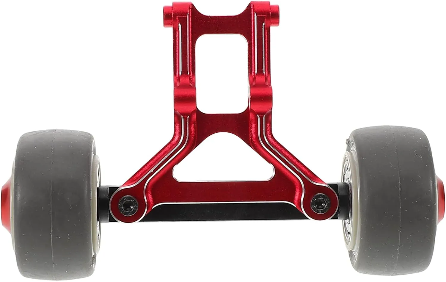with Rubber Wheel for Cars Precision Upgrade for Models Lightweight and for Enhanced Speed and Stability HANABASS High Toughness Aluminum Alloy withdraw ultimately Wheelie Bar 