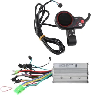 with Waterproof LCD Display Panel for Electric Bike Scooter Alomejor Controller LCD Display recoil paraphrase wonderful 24V/36V/48V/60V 250W/350W Speed Controller 