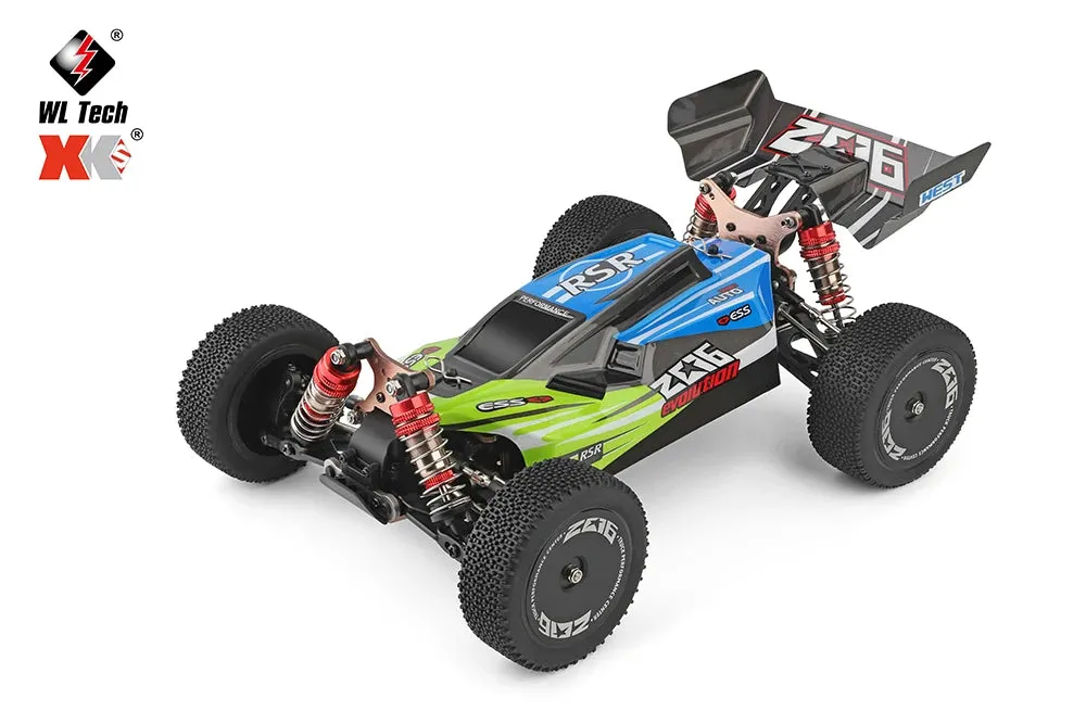 WLtoys 144001 A959-B A959 2.4G Racing RC Car 70KM/H 4WD Electric High Speed Car Off-Road Drift Remote Control Toys for Children