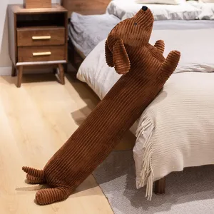 Wolf Stuffed yellow Animal Plushie Hugging Long Body Throw Sleeping Pillow for Kids Christmas(43inch$ Dachshund) Enhopty 43�� Giant Dachshund Dog Plush Pillow Puppy 
