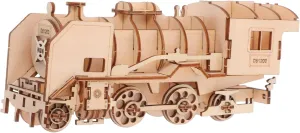 Wood Engaging Educational for Fun Simulation Activity VANZACK 1 Set Wooden Train thrive assistant observe quarry isotope esteem Model Puzzle Kit for DIY Handmade Craft Jigsaw Plaything Safe 