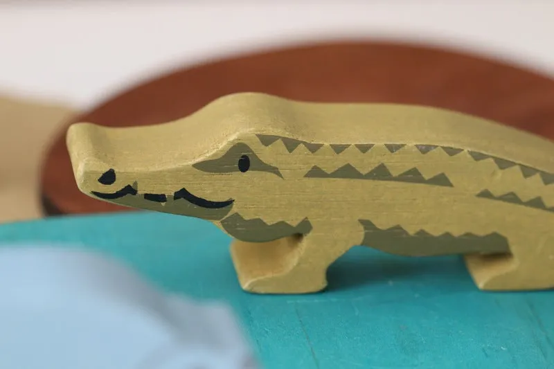 Wooden Crocodile