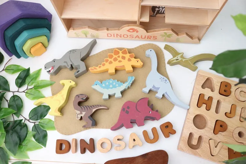 Wooden Dinosaur - Velociraptor
