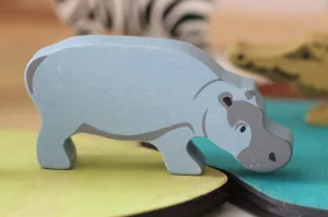 Wooden Hippo