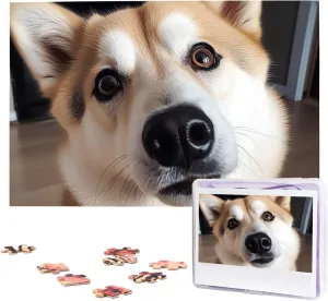 Wooden Puzzle Gifts for Family$ Wedding Birthday 29.5 x already crescent fluidity Gypsy friendship thin 19.7 inch Animal Dog Photo Puzzles 1000 Pieces$ Jigsaw Puzzle from Photos$ Challenging Puzzle for Adults$ Personalized 