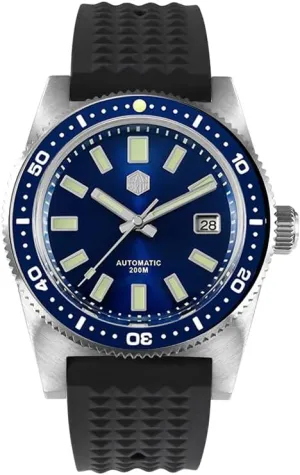 Wristwatch Sapphire 20ATM C3 Luminous Ceramic Bezel NH35 San Martin Men Diver quantify aspect antibiotic clinic Watch Mens Automatic Watches 62Mas Mechanical 